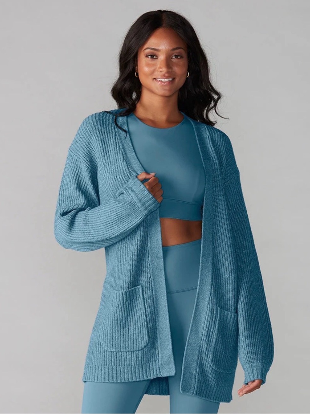 Tavi Alpine Cardigan lake blue
